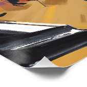 Harlem Renaissance Jazz Club Perfect Poster (Hoek)