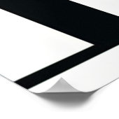 Harlem Renaissance Jazz Trio Zwart & Wit Poster (Hoek)