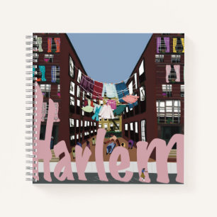 Harlem Renaissance Journal & Schetsboek Notitieboek