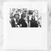 Harlem Renaissance Kunst - "Black Belt" Rechthoekige Sticker (Tas)