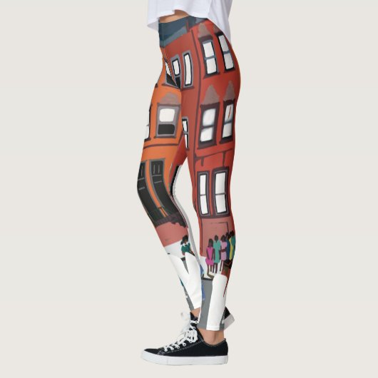 Harlem Renaissance ritme Leggings (Links)