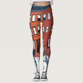 Harlem Renaissance ritme Leggings (Voorkant)