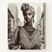 Harlem Renaissance Sophisticated Lady Notitieboek (Achterkant)