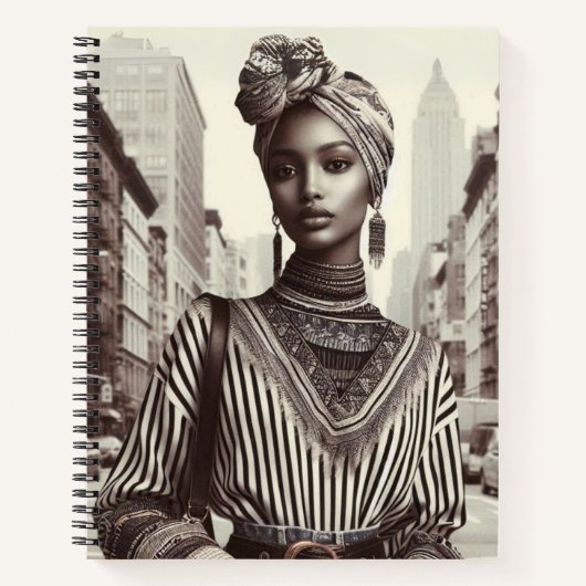 Harlem Renaissance Sophisticated Lady Notitieboek (Voorkant)