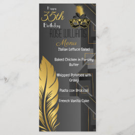 Harlem Renaissance Uitnodiging voor verjaardag