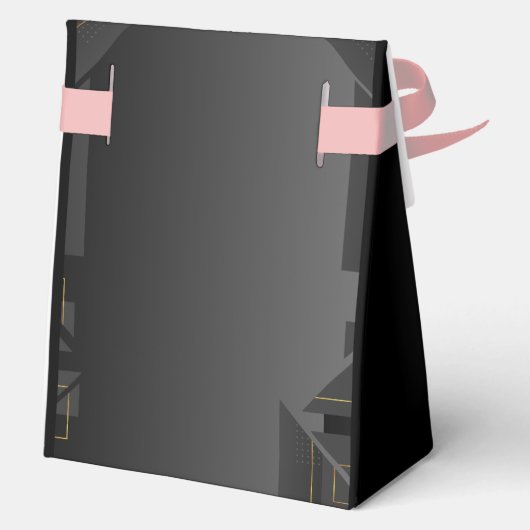 Harlem Renaissance Uitnodiging voor verjaardag Bedankdoosjes (Achterkant)