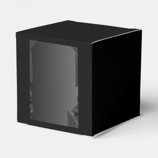 Harlem Renaissance Uitnodiging voor verjaardag Bedankdoosjes (Achterkant)