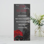 Harlem Renaissance Verjaardagsmenu Menu (Staand voorkant)