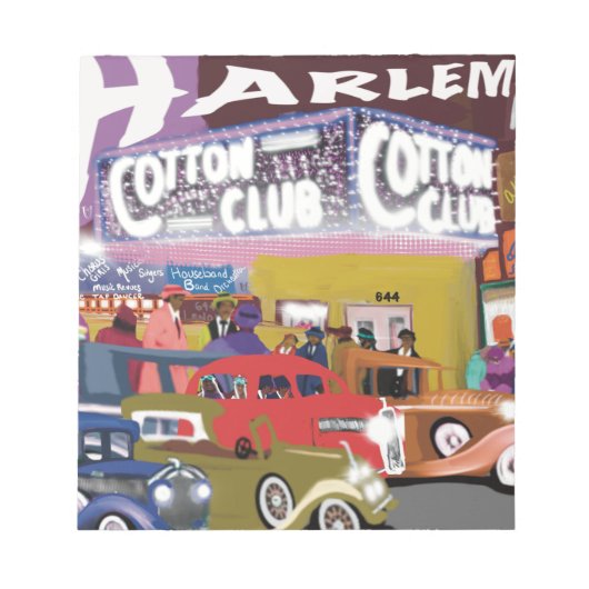 Harlem Roaring 20!s notitieblok (Voorkant)