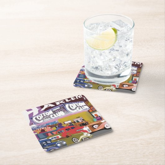 Harlem - Roaring 20s papier Onderzetter (Insitu)