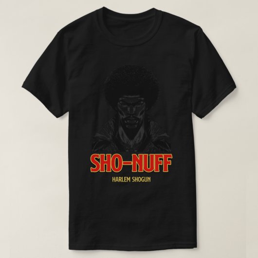 Harlem Shogun Sho Nuff TShirt (Design voorkant)