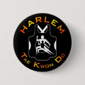 Harlem Tae Kwon Do Button (Voorkant)