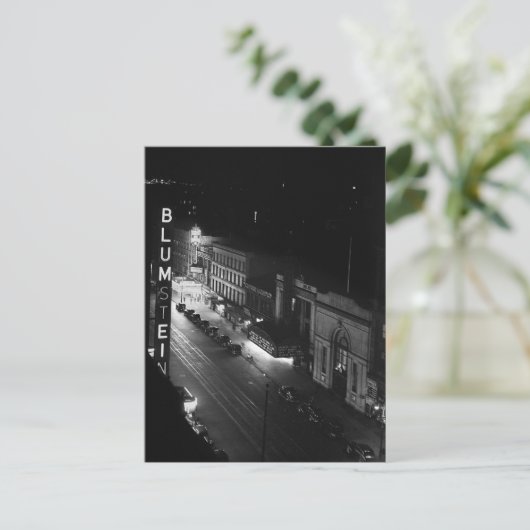 Harlem te Night, 1941 Briefkaart (Staand voorkant)