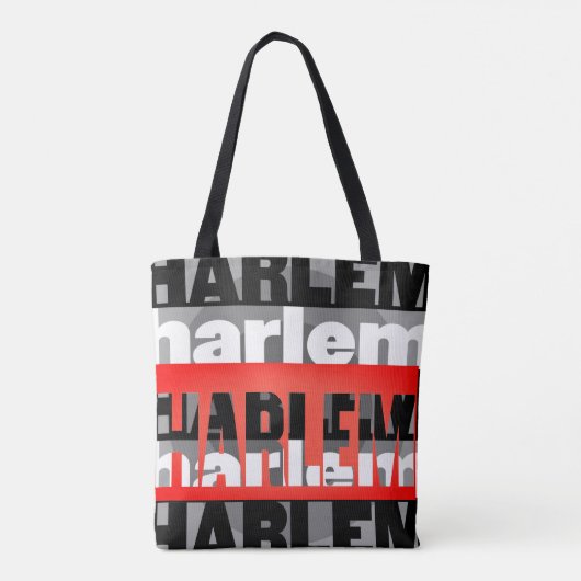 Harlem ThMED Canvas tas (Achterkant)