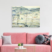 Harlem Valley in Winter (New York Scene) Canvas Afdruk (Insitu (Woonkamer))