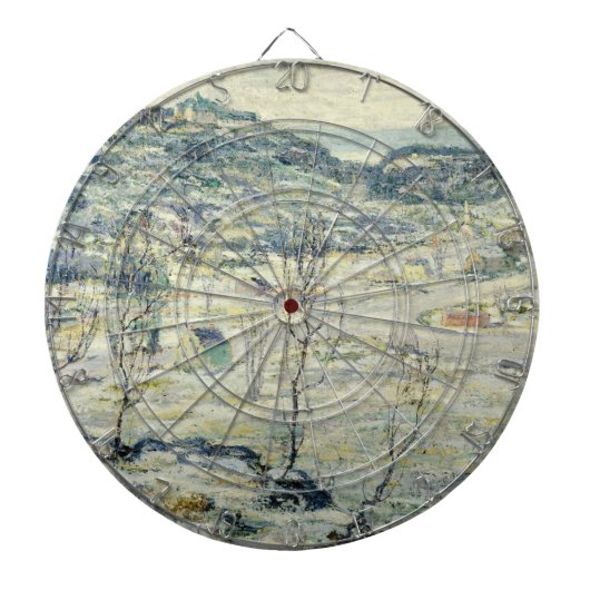 Harlem Valley in Winter (New York Scene) Dartbord (Voorkant)