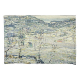 Harlem Valley in Winter (New York Scene) Kussensloop