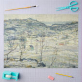 Harlem Valley in Winter (New York Scene) Tissuepapier (Craft)