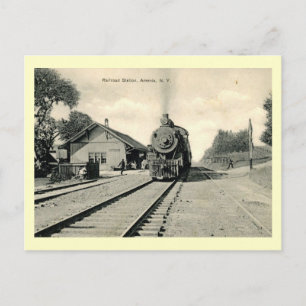 Harlem Valley Train, Amenia, NY Briefkaart