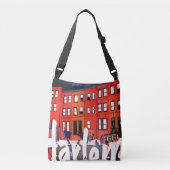 Harlem Vibes-Tas Crossbody Tas (Voorkant)