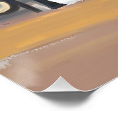 Harlem vrouw in de nacht perfect poster (Hoek)