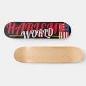 HARLEM WORLD JMT 7 3/4" Skateboard Deck (Horizontaal)