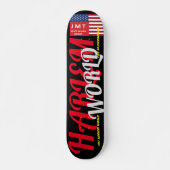 HARLEM WORLD JMT 7 3/4" Skateboard Deck (Voorkant)