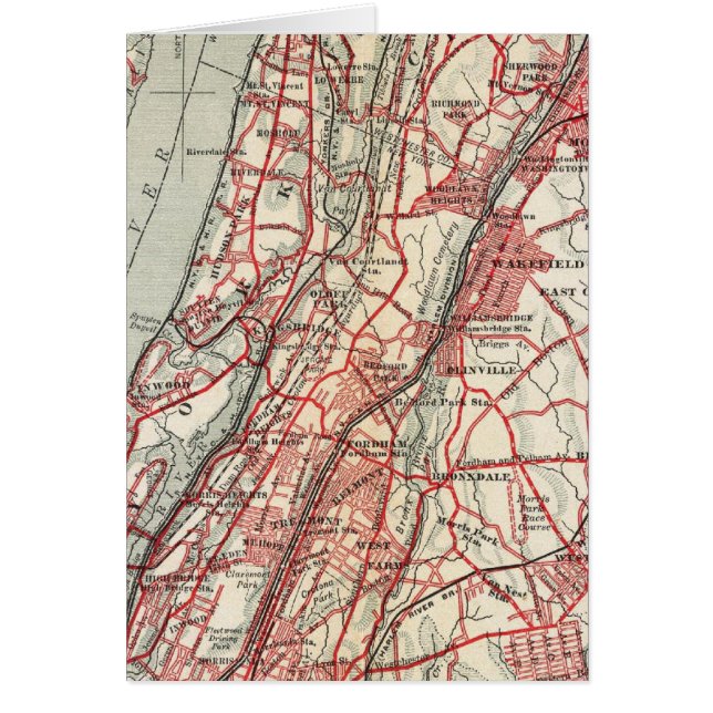 Harlem, Yonkers, Pelham Manor, New York (Voorkant)