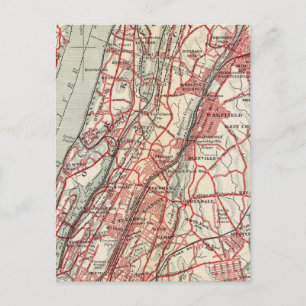 Harlem, Yonkers, Pelham Manor, New York Briefkaart