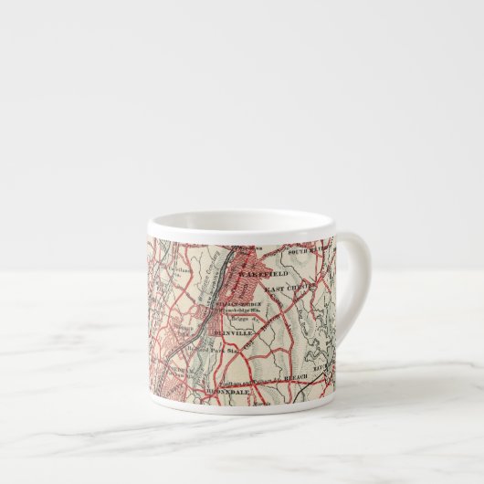 Harlem, Yonkers, Pelham Manor, New York Espresso Kop (Voorkant rechts)