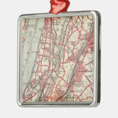 Harlem, Yonkers, Pelham Manor, New York Metalen Ornament (Links)
