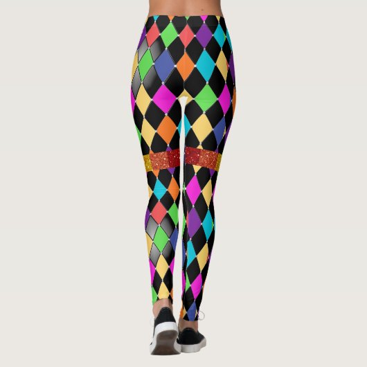 Harlequin 2 Pop Mode Leggings (Achterkant)