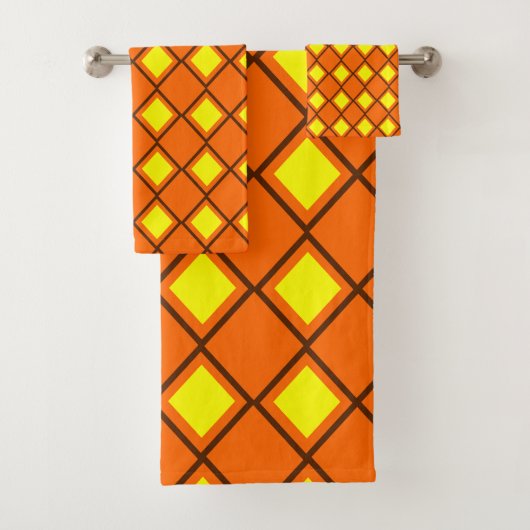 Harlequin 70 s bad handdoek (Insitu)