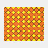 Harlequin 70 s fleece deken (Voorkant (Horizontaal))