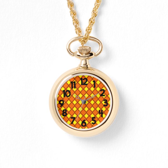 Harlequin 70 s horloge (Voorkant)