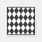 Harlequin Black Servetten (Voorkant)