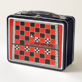 Harlequin Chess Board Gepersonaliseerd (Voorkant)