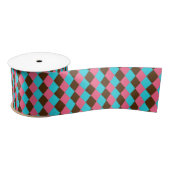 Harlequin Chocolate Pastels-SATIN RIBBON SPOOL Satijnen Lint (Spoel)