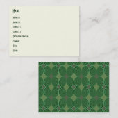 Harlequin Concentris Fir Visitekaartje (Voorkant / Achterkant)