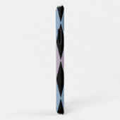 Harlequin Diamond Pattern - Blue and Dusty Lila Case-Mate iPhone Case (Achterkant/rechts)