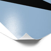 Harlequin Diamond Pattern - Blue and Dusty Lila Foto Afdruk (Hoek)