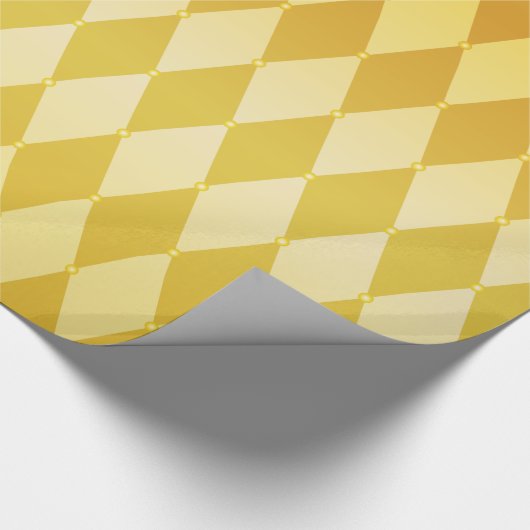 Harlequin Diamond Pattern Cadeaupapier (Hoek)