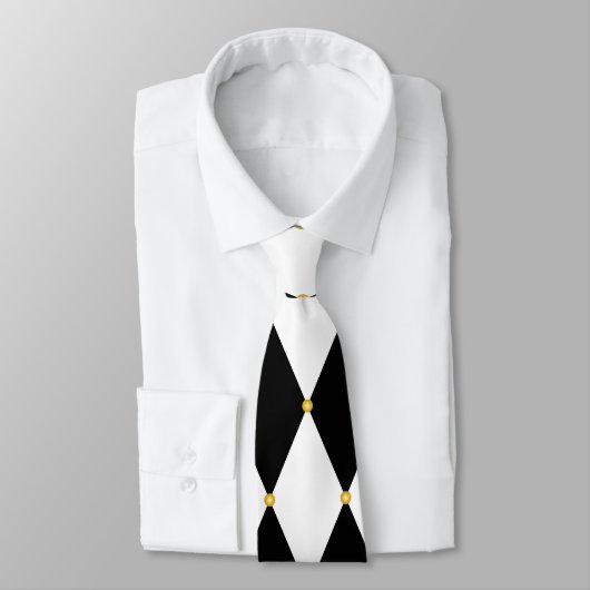 Harlequin Diamond Pattern Stropdas (Gebonden)