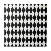 Harlequin Diamond Pattern Tegeltje (Voorkant)