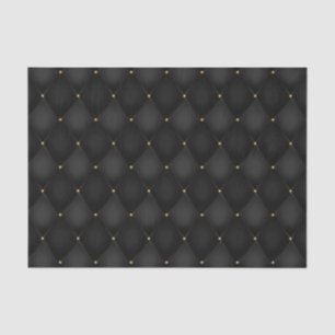 Harlequin Diamond Zwart Decoupage Tissuepapier