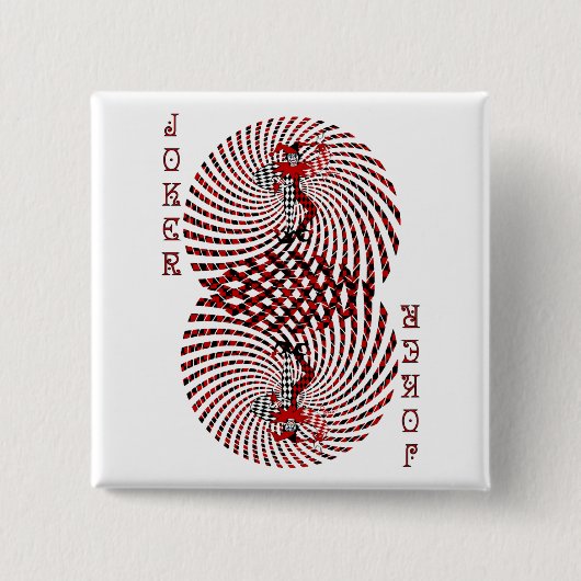 Harlequin Dizzy Joker Button (Voorkant)