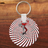 Harlequin Dizzy Sleutelhanger (Voorkant)