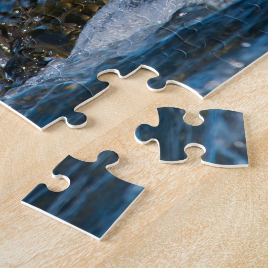 Harlequin Duck in oceaansurf Legpuzzel (Zijkant)