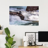 Harlequin Duck Poster (Thuiskantoor)