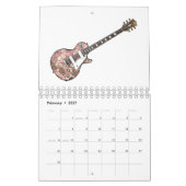 Harlequin Electric Guitar Kalender (Feb 2027)